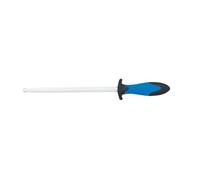Fisher 354 Fusil De Ménage « Design », Mèche Ronde 25 Cm, Manche Rouge/Noir.