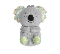 Fisher-Price Mon Koala Câlins Bonne Nuit | Jouet Peluche Koala pour Bébé dès la Naissance | Veilleuse Peluche Douce et Apaisante Qui Respire et s'allume | Cadeau Naissance Bébé Fille ou Garçon, HBP87