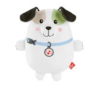 Fisher-Price Veilleuse Musicale Mon Chiot Dodo en Peluche avec Vibrations Et Bouton Volume, 4 Modes De Lecture, Jusqu'À 10 MN Musique, 3 Piles AA Incluses, Jouet Bébé, HTJ68