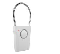FISHTEC Alarme De Poignée De Porte Et Carillon 2 en 1 - Sirène Puissante 115dB Détecteur De Vibration Et Capteur Tactile - Sécurité Antivol Maison Appartement Voyage Hôtel