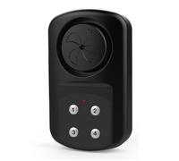 FISHTEC - Alarme Portes et Fenêtres Étanche IP67, Capteur Magnétique sans Fil, 140 DB, 4 Modes, Télécommande 15m, ABS, 4 Piles AAA + CR2032, 12,45x7,45 cm, Sécurité Extérieure