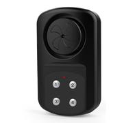 FISHTEC - Alarme Portes et Fenêtres Étanche IP67, Capteur Magnétique sans Fil, 140 DB, 4 Modes, Télécommande 15m, ABS, 4 Piles AAA + CR2032, 12,45x7,45 cm, Sécurité Extérieure