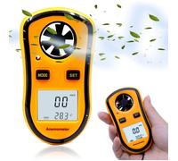 FISHTEC Anémomètre Digital - Vitesse du Vent Température et Échelle de Beaufort.