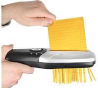 Destructeur de Documents FISHTEC portatif - rechargeable - silver