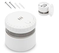 Détecteur de Fumée FISHTEC Compact - Autonomie de 10 Ans - 85 dB