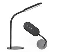Fishtec lampe de bureau led tactile - réglable 3 modes lumière (naturelle,