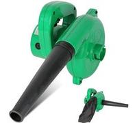 FISHTEC - Mini Souffleur de Feuilles Electrique Réversible en Aspirateur avec Sac Récupération Longueur du Câble 180cm 500 W 40CM Vert Compact, Pratique et Léger Jardin G