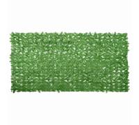 Fisinber Brise-vue pour balcon avec feuilles vertes - 300 x 150 cm - Haie de lierre artificielle comme clôture brise-vue pour revêtement de balcon, terrasse et jardin - Haie artificielle en