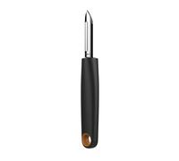 Fiskars 1014418 Functional Form Eplucheur Acier/Plastique Noir/Orange 20 x 5 x 3 cm