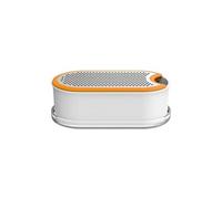 Fiskars Râpe avec boîte Functional Form 1019530, 16,8 cm, 400 ml, métal/plastique, Blanc/Orange