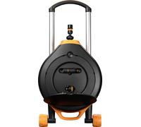 Fiskars 1067548 X-Series™ Waterwheel XL Dévidoir de tuyau sur roues nu 13 mm 27 m 1/2 pouce 1 pc(s) noir, orange
