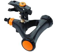 Fiskars Arroseur a impulsion métallique sur roues 1023656