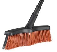 Fiskars Balai multiusage livré sans manche avec poils PowerClean, Largeur : 37,5 cm, M, Plastique, Noir, Solid, 1025930