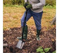 Fiskars Bêche de jardinier pointue Ergonomic Pro 4 pièces