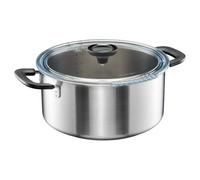 Fiskars Casserole avec couvercle, 5 litre, Ø 26,5 cm, Pour tous les types de Cuisinières, Inox recy unctional Form, 1072317