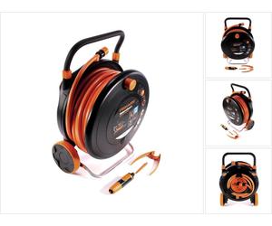 Fiskars Chariot avec tambour et tuyau L 1/2 315 M 1023644