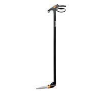 Fiskars Cisaille à gazon longue portée | Mécanisme Anti-bourrage Servo-System, Longueur: 100 cm, Noir, GS46, 1000590