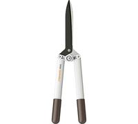 Fiskars Cisaille à haie HS53 pour tailler les haies et les arbustes, Longueur : 54,4 cm, Poids: 610 g, Blanc/Orange, FiberComp/Acier, Light, 1026931