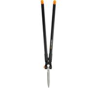 Fiskars – Cisaille à levier multifonctions PowerLever GS53 – 2,5 m pour haies et gazon