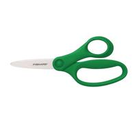 FISKARS - Ciseaux d'enfant, droitier, longueur 15 cm, vert 1067848