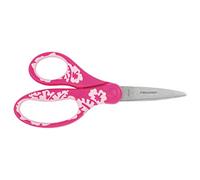Fiskars Ciseaux pour enfants Softgrip 15 cm – inox, pour droitiers et gauchers, dès 8 ans, rose