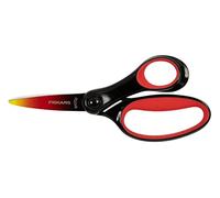 Fiskars Ciseaux pour grands enfants 8-11 ans Droitier SoftGrip 15 cm Rouge 1067853