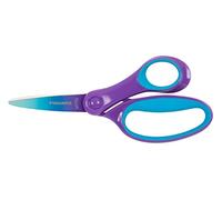 Fiskars Ciseaux pour grands enfants 8 à 11 ans Droitier SoftGrip 15 cm Ombré Violet 1067852