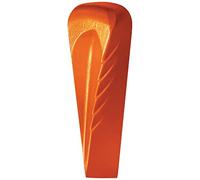 Fiskars Coin éclateur rotatif forgé de forme hélicoïdale, Pour merlin avec tête de frappe en polymère, Acier trempé (acier au carbone forgé), Orange, 1000600