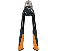 Fiskars Coupe-boulons, Effort réduit, Longueur 36 cm, Acier/Plastique | Noir/Orange, PowerGear, 1027213
