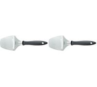 Fiskars Coupe-fromage avec Lame en Inox, plastique/inox, longueur : 21,5 cm, Essential, noir/argenté, 1065587 (Lot de 2)