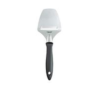 Fiskars Coupe-Fromage, Fromage à pâte Dure, Plastique/Acier Inoxydable | Longueur: 21 cm, Noir/Acier, Essential, 1023789
