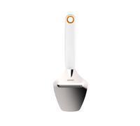 Fiskars Coupe-fromage, Fromage à pâte épaisse, Acier inoxydable/Plastique | Largeur lame: 6 cm, Functional Form, Blanc, 1016129