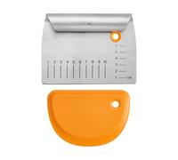 Fiskars Coupe-pâte Functional Form Métal-silicone. 2 pièces