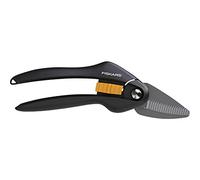 Fiskars Coupe-tout, Longueur: 20,8 cm, Lames en Acier | Noir/Orange, SingleStep, SP28, 1000571