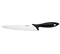 Fiskars Couteau de cuisine Essential – lame de 21 cm, inox/PP noir – 1065566