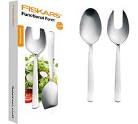 Fiskars Couverts à salade, 2 pièces, Acier, Acier/Mat, Functional Form, 1002960