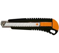 Fiskars Cutter 1003749 18 mm rail métallique corps plastique noir et orange