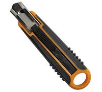 Fiskars Cutter de sécurité, 18 mm, Noir/Orange, 1004683