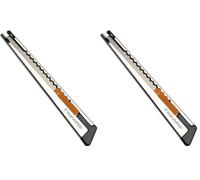 Fiskars Cutter Métal professionnel plat 9 mm, Orange/Métal, 1004619 (Lot de 2)
