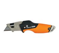 Fiskars Cutter Pliable Universel Fiskars, Longueur 17 cm, Acier Inoxydable/Plastique, Noir/Orange, CarbonMax, 1027224
