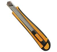 Fiskars Cutter Professionnel Auto Rechargeable Usage intensif 9 mm | Orange/Noir, 1004621