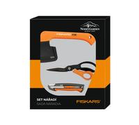 Fiskars DIY Gift Set Multifunctional Scissors + X5 Axe + Carbonmax Breaking Knife 10763