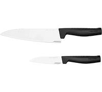 Fiskars Ensemble couteau de cuisine et couteau à légumes Hard Edge 2 pièces
