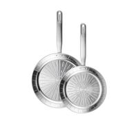 Fiskars Ensemble de poêles All Steel Pure 2 pièces