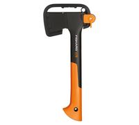 Fiskars, hache universelle, avec protection de la lame et du manche, longueur : 35,5 cm, modèle : [informations manquantes]