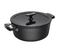 Fiskars Casserole avec couvercle Hard Face Ceratec Superior 5 L Ø26 cm antiadhésive