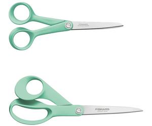 Fiskars Inspiration Mint Ciseaux (17 cm & 21 cm) 1084006