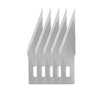Fiskars Lame n°2 de précision (x5), Lames de rechange pour Fiskars Mini Cutter de précision, Acier, Argent, 1024401