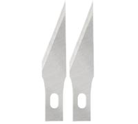 Fiskars Lames de rechange originales pour Cutter de précision Fiskars, n°11, 5 unités, Acier, Argent, Précision, 1003903 (Lot de 2)