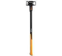 Fiskars Masse IsoCore L, Pour démolir et enfoncer des poteaux, 92 cm, 4,76 kg, Noir/Orange, 1020219